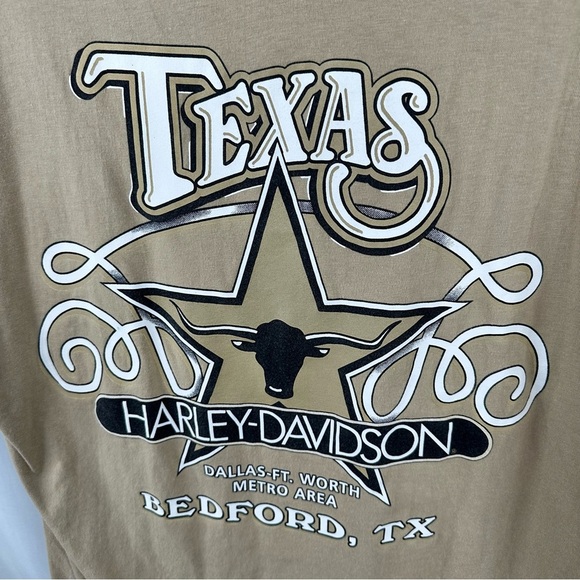 Harley Davidson Men’s Large Bedford Texas T Shirt Size L - Picture 5 of 7